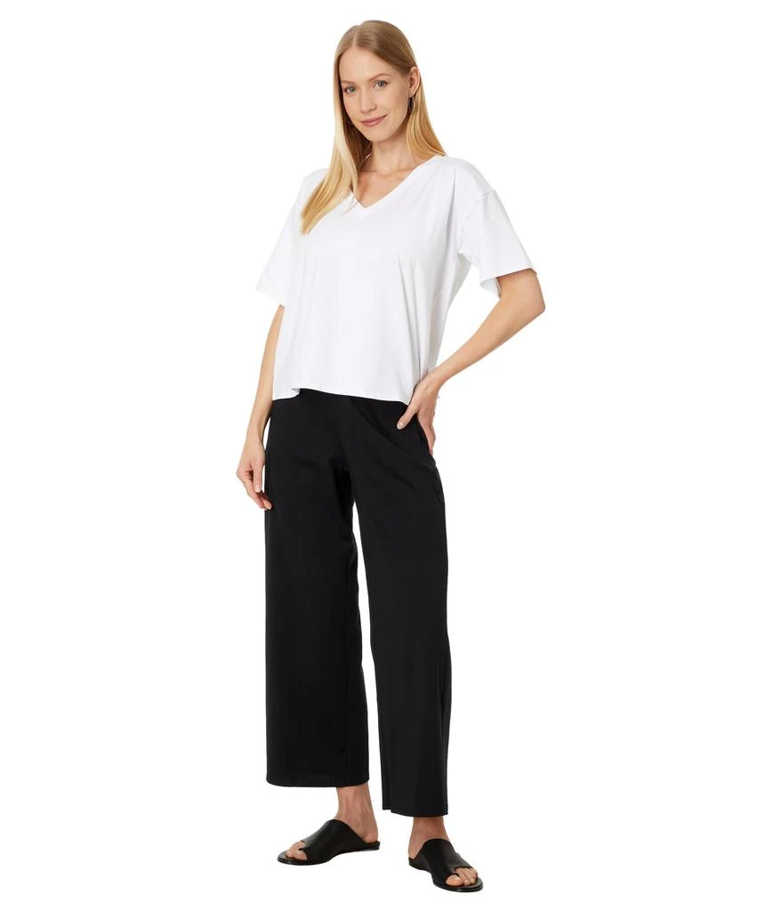Eileen Fisher Wide Ankle Pants 4