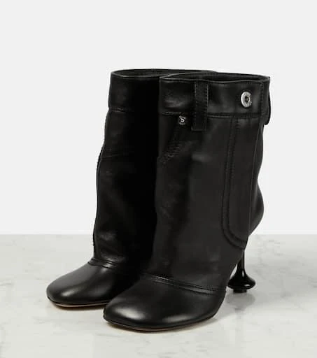 Loewe Toy leather ankle boots 5