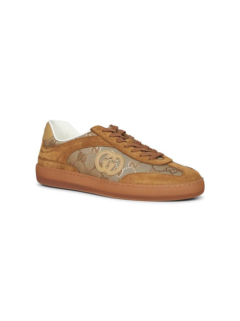 Gucci GUCCI | Beige suede G75 sneakers | Man | 10