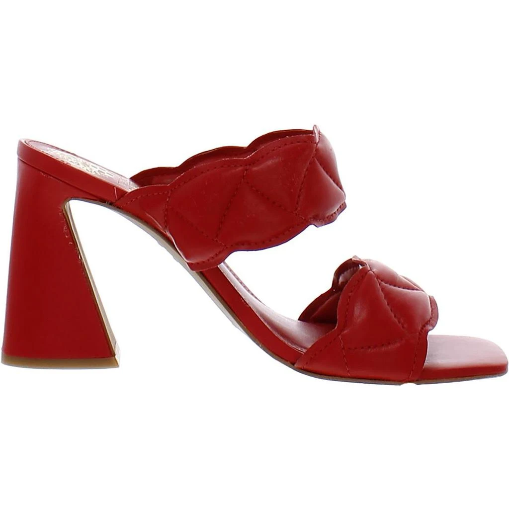 Vince Camuto Renneya Womens Leather Square Toe Mule Sandals 2