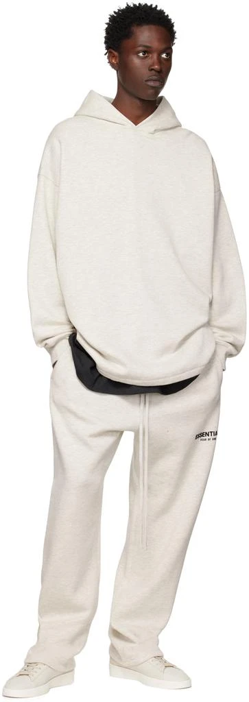 Essentials Off-White Relaxed Hoodie 4