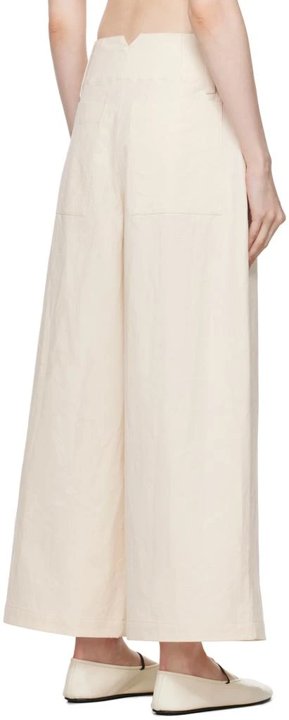 Cawley Off-White Grace Trousers 3