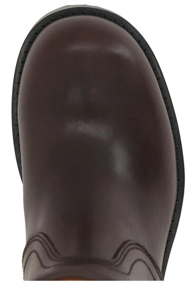 Dries Van Noten Dries Van Noten Buckle Detailed Biker Boots 4