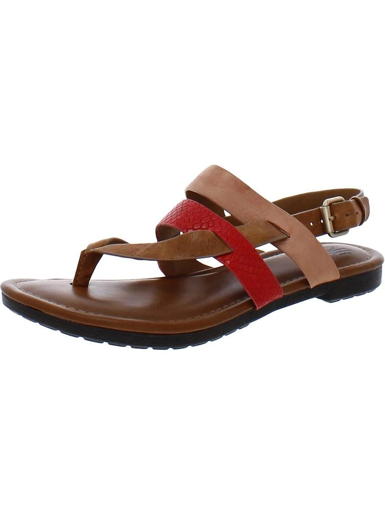 Söfft Womens Leather Criss-Cross Slingback Sandals 3