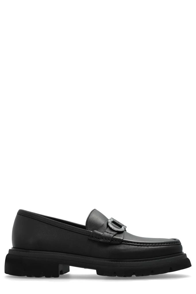 Salvatore Ferragamo Ferragamo Logo Buckle Loafers 1