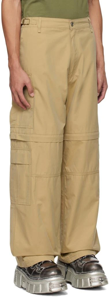 VTMNTS Beige Convertible Trousers 2