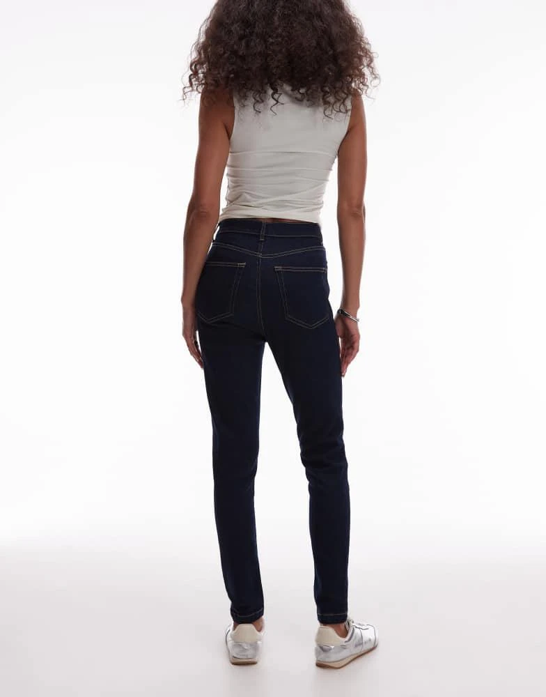 Topshop Topshop Jamie high rise skinny jean in indigo rinse 2