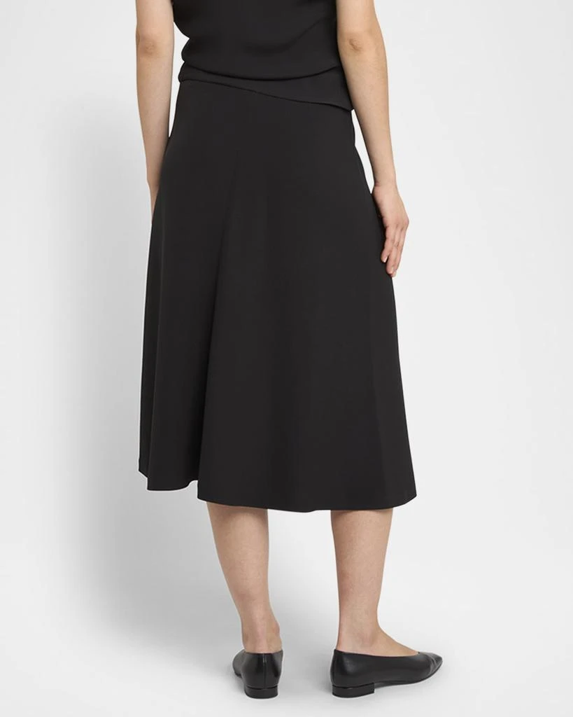 Loro Piana Alida Cady Soraya Silk Skirt 6