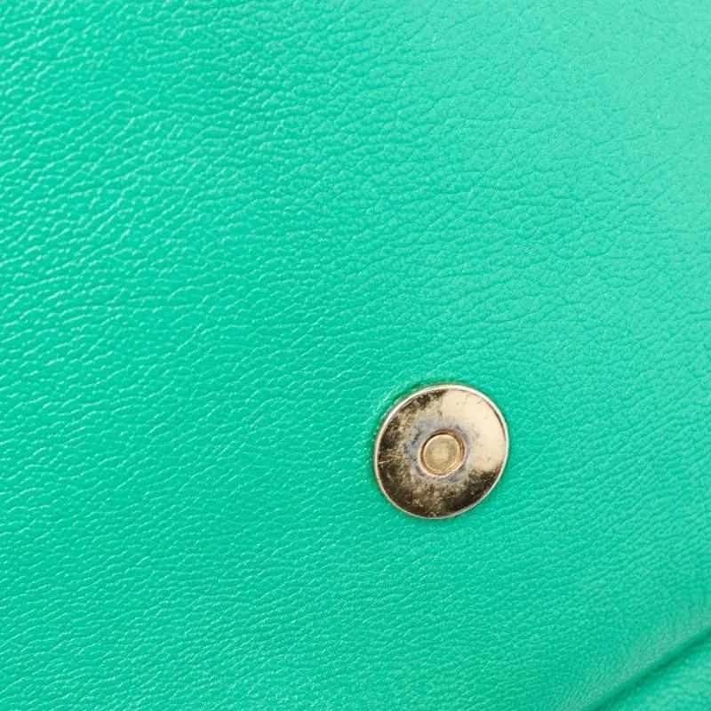 Dolce & Gabbana D&G Green Leather Ania Shoulder Bag 6