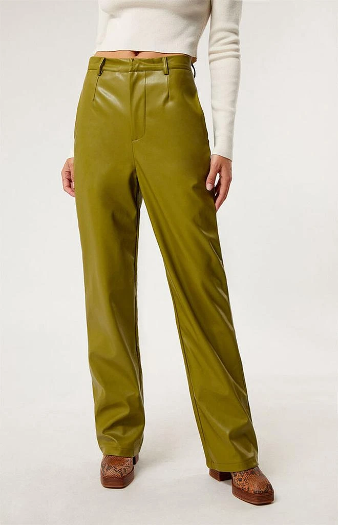 Daisy Street Faux Leather Trousers 2