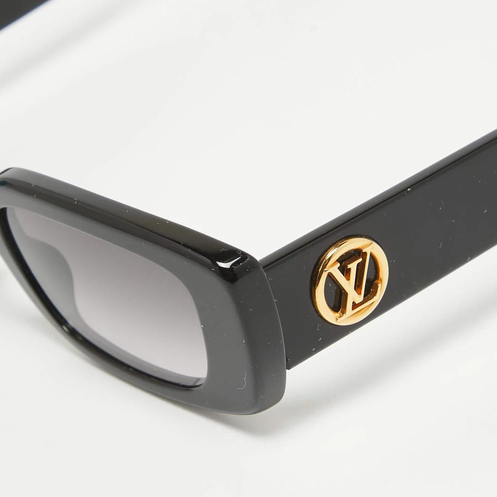 Louis Vuitton Louis Vuitton Black Z2109W LV Circle Rectangular Sunglasses 2