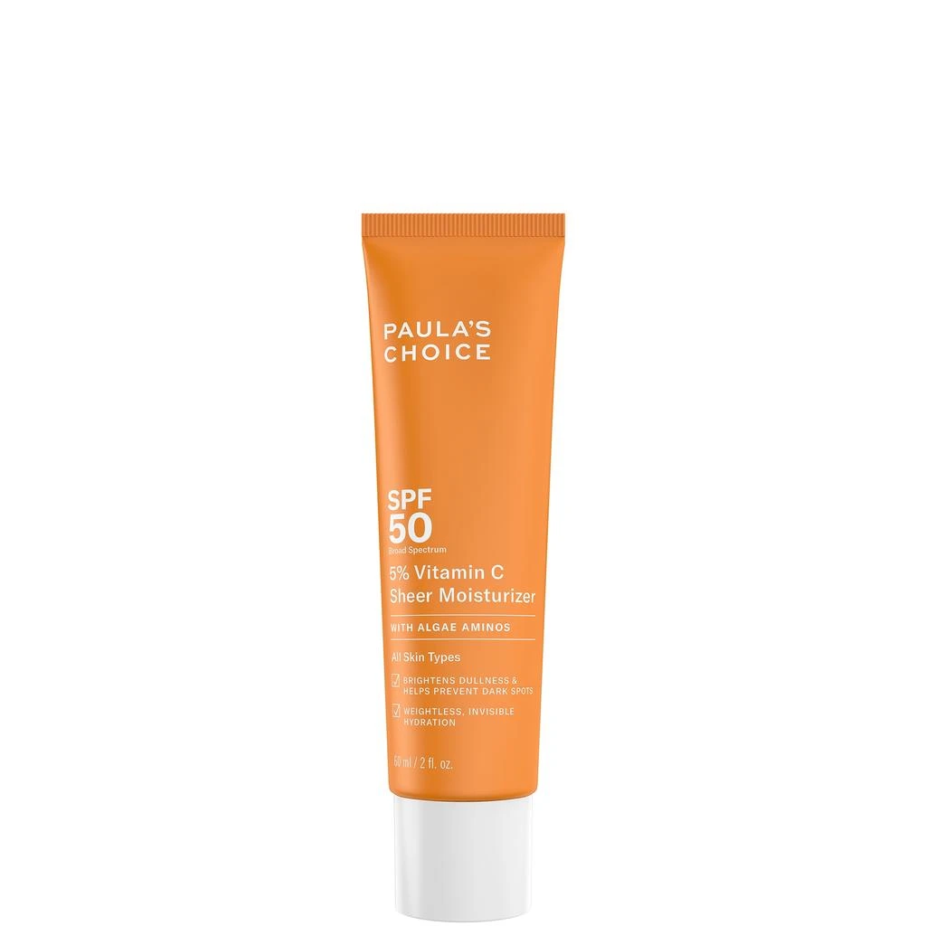 Paula's Choice Paula's Choice 5% Vitamin C Sheer Moisturiser SPF50 60ml 1