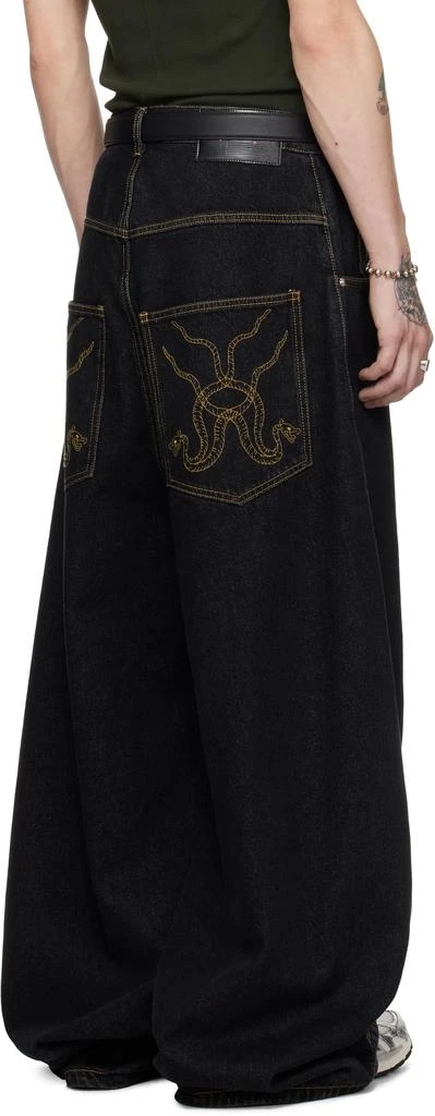 LU'U DAN Black Double XL Jeans 3