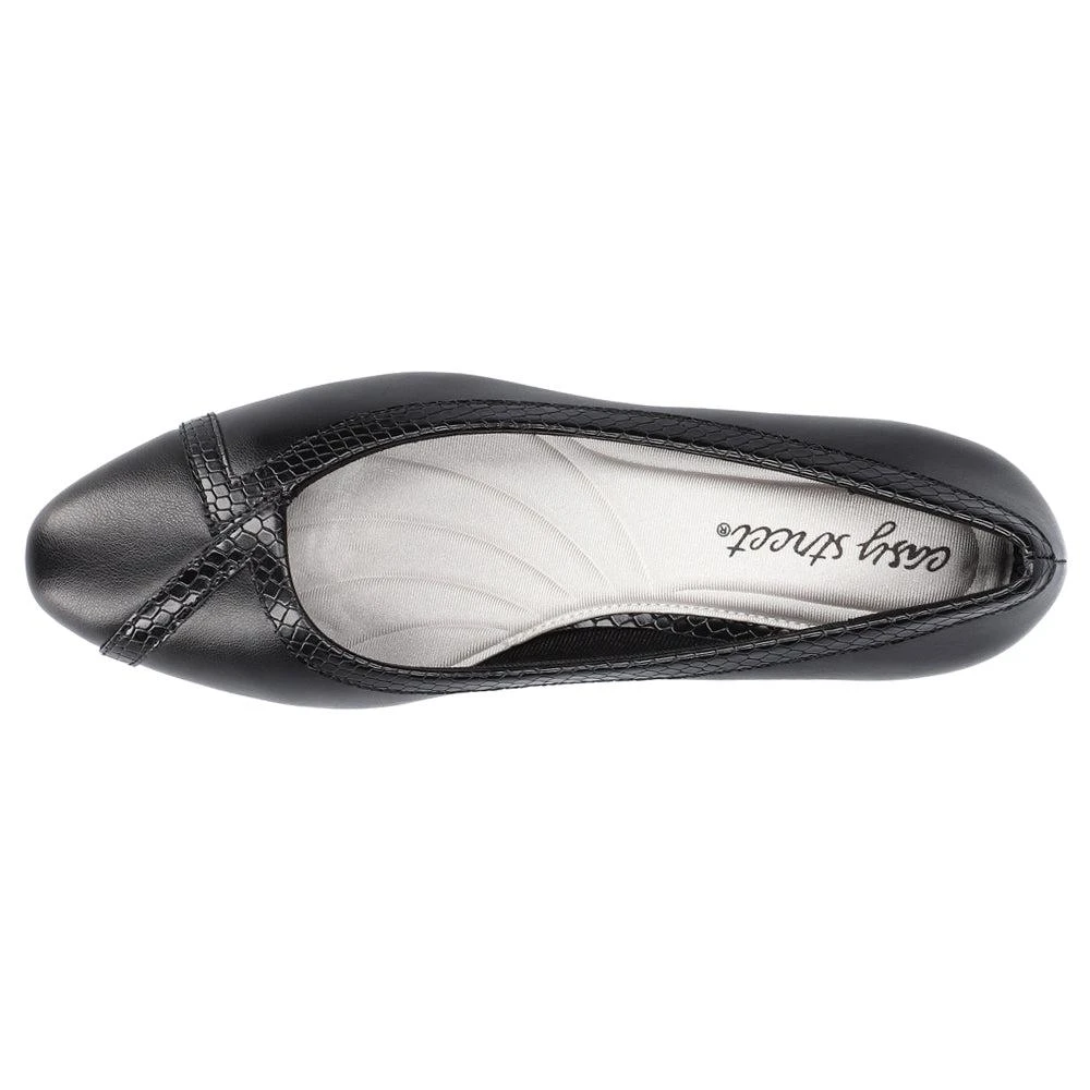 Easy Street Myrtle Round Toe Block Heel Pumps 4