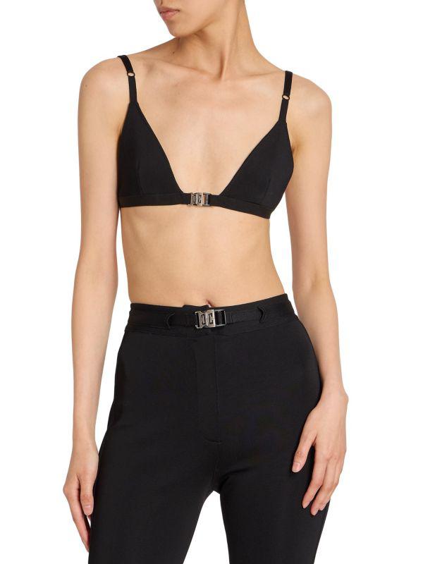 Givenchy Black Nylon Bra - Lingerie - BeyondStyle