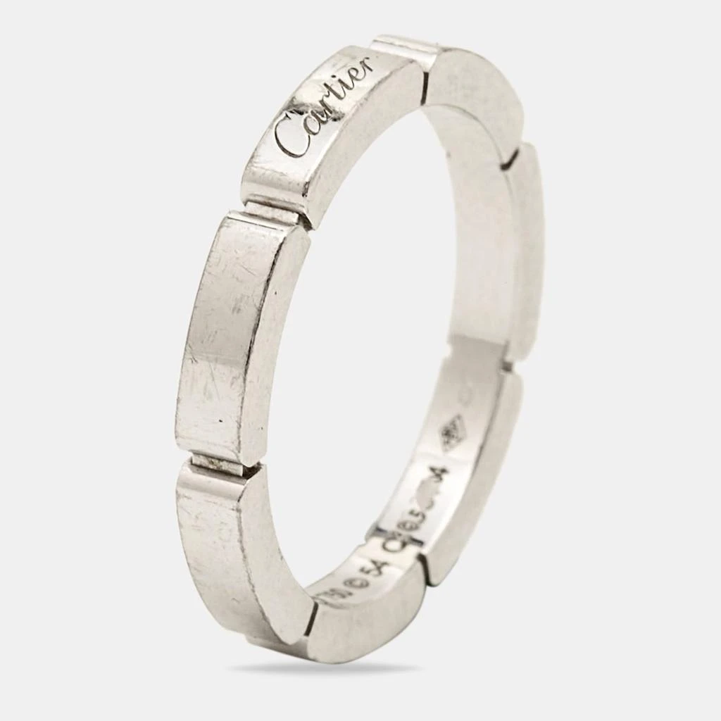 Cartier Cartier Mallion Panthere 18K White Gold Band Ring 1
