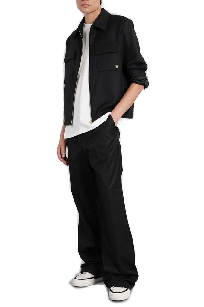 AMIRI Amiri Logo Plaque Zip-Up Jacket 4