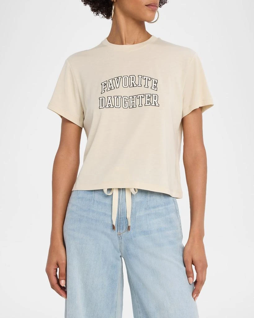 Favorite Daughter Favorite Daughter Cropped Collegiate T-Shirt 4