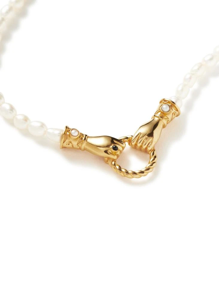 Missoma X Harris Reed In Good Hands pearl necklace 6