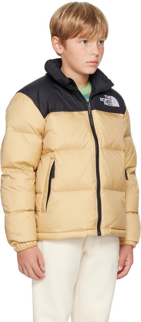 The North Face Big Kids Beige 1996 Retro Nuptse Down Jacket