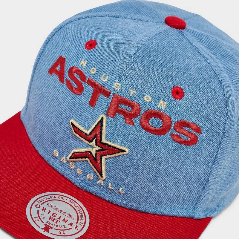 Mitchell & Ness Mitchell & Ness Houston Astros MLB Original Fit Snapback Hat 4