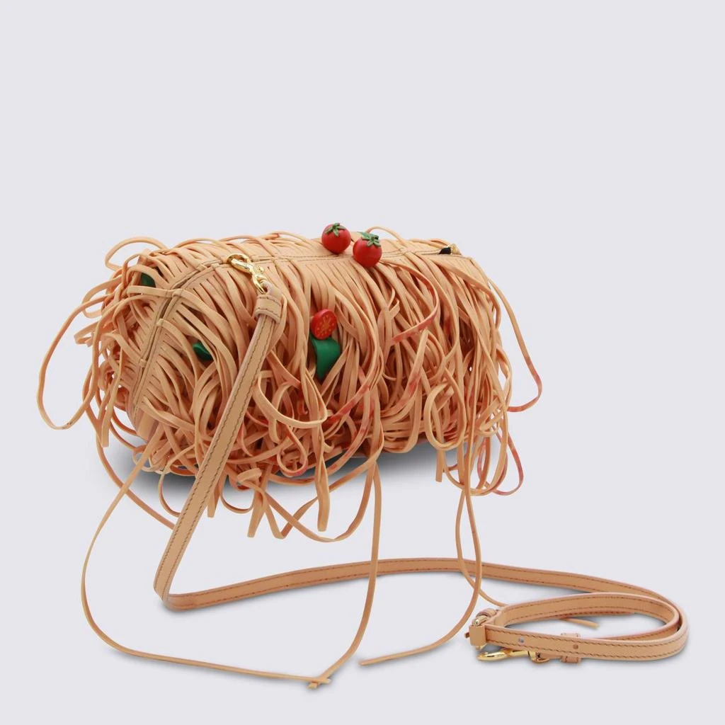 Moschino Moschino Multicolor Leather Spaghetti Top Handle Bag 2