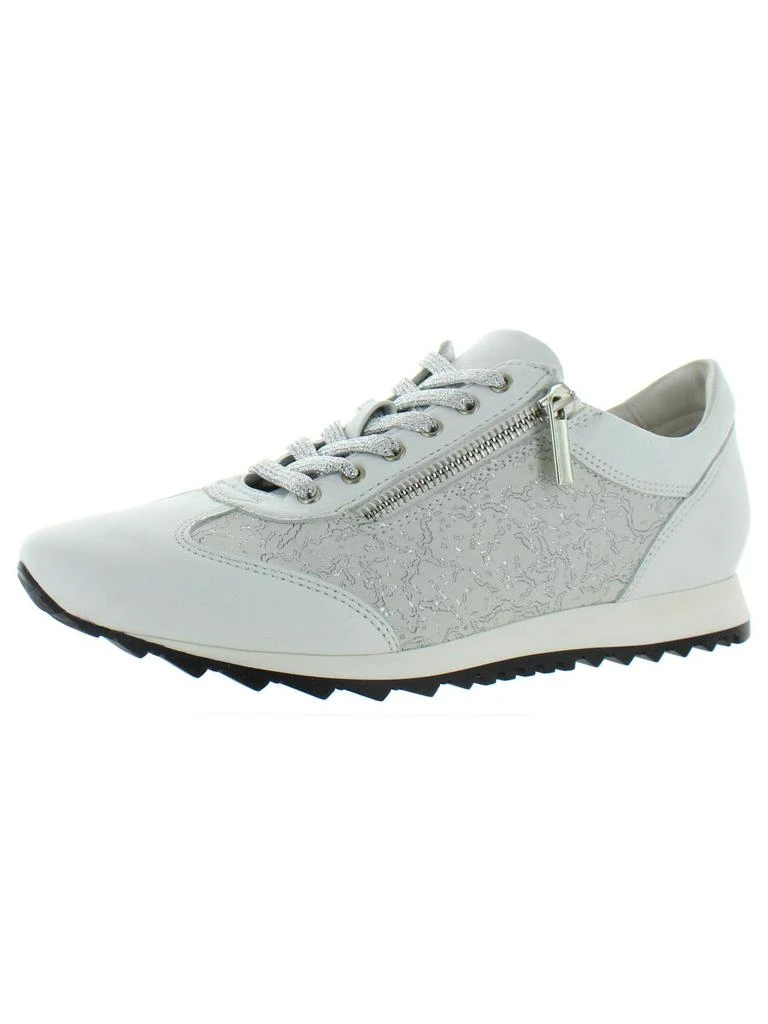 Amalfi by Rangoni Fedro Womens Double Zipper Lace Up Fashion Sneakers 4