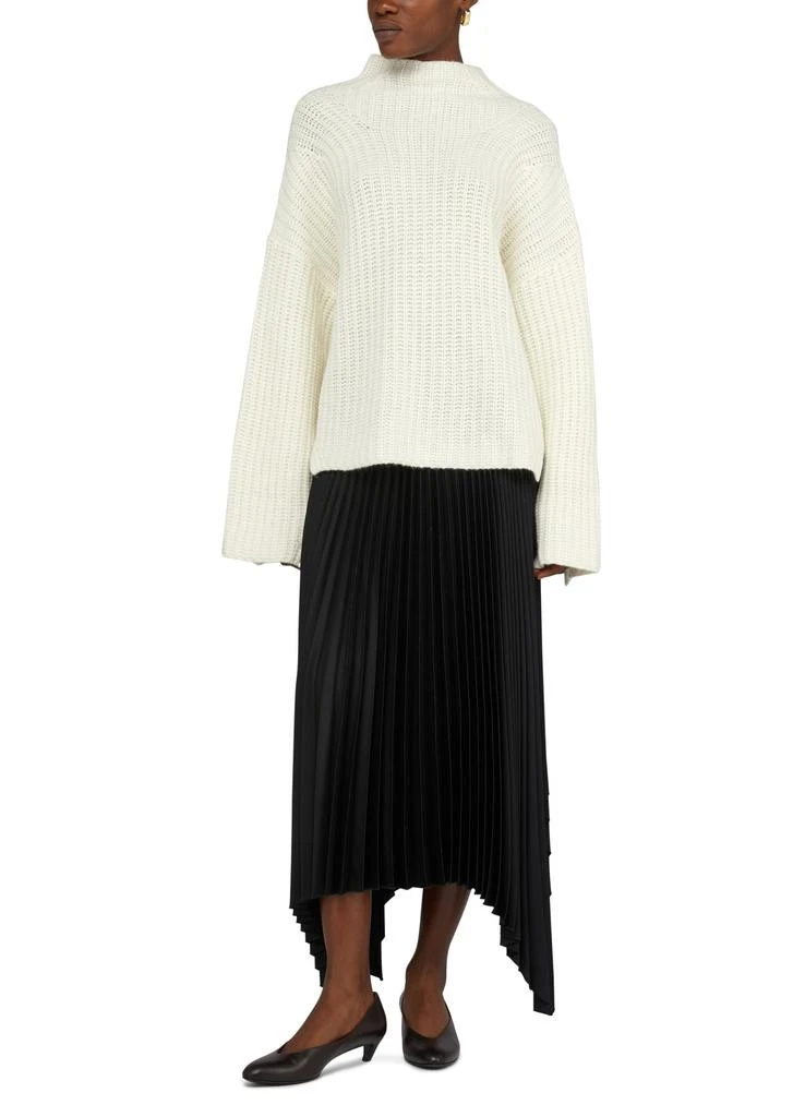 Loulou Studio Bera funnel neck cashmere sweater 3