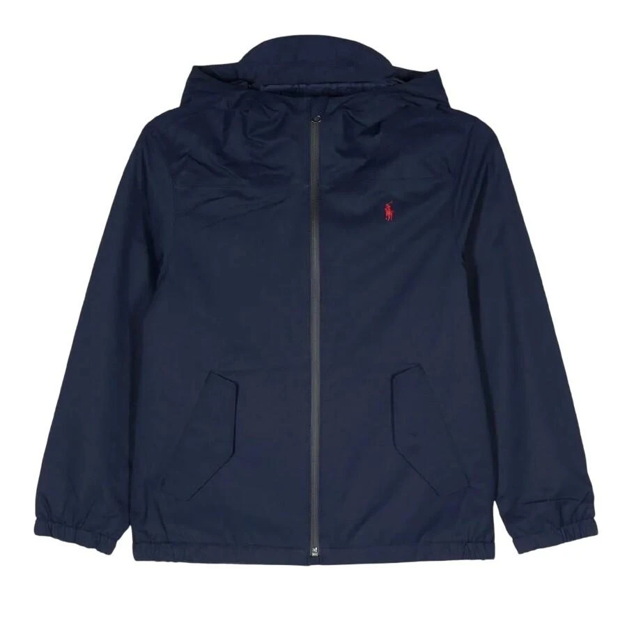 Ralph Lauren Boys Logo Embossed Hooded Jacket