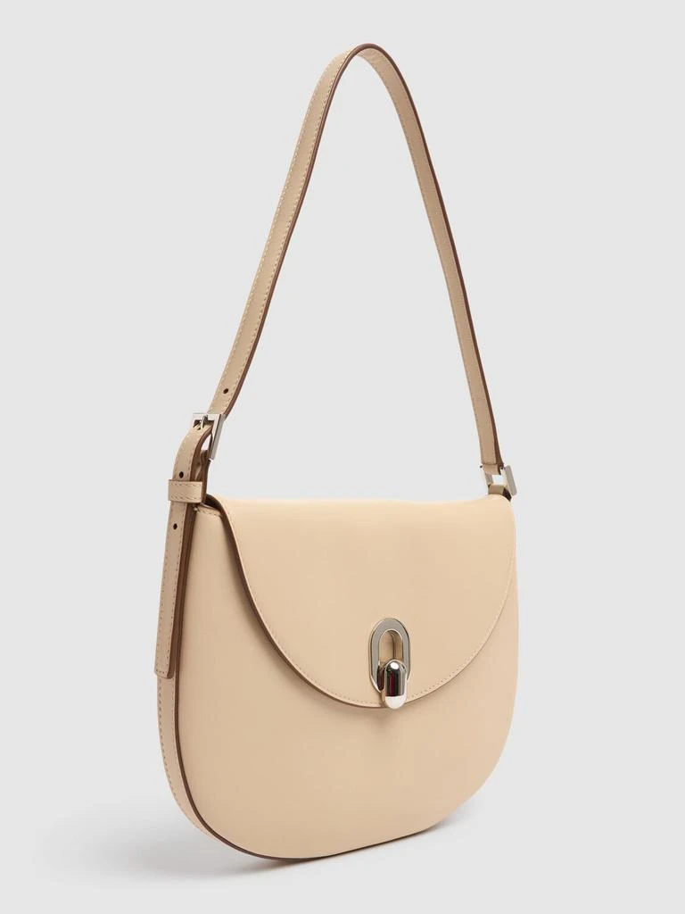 SAVETTE The Small Tondo Leather Hobo Bag 2