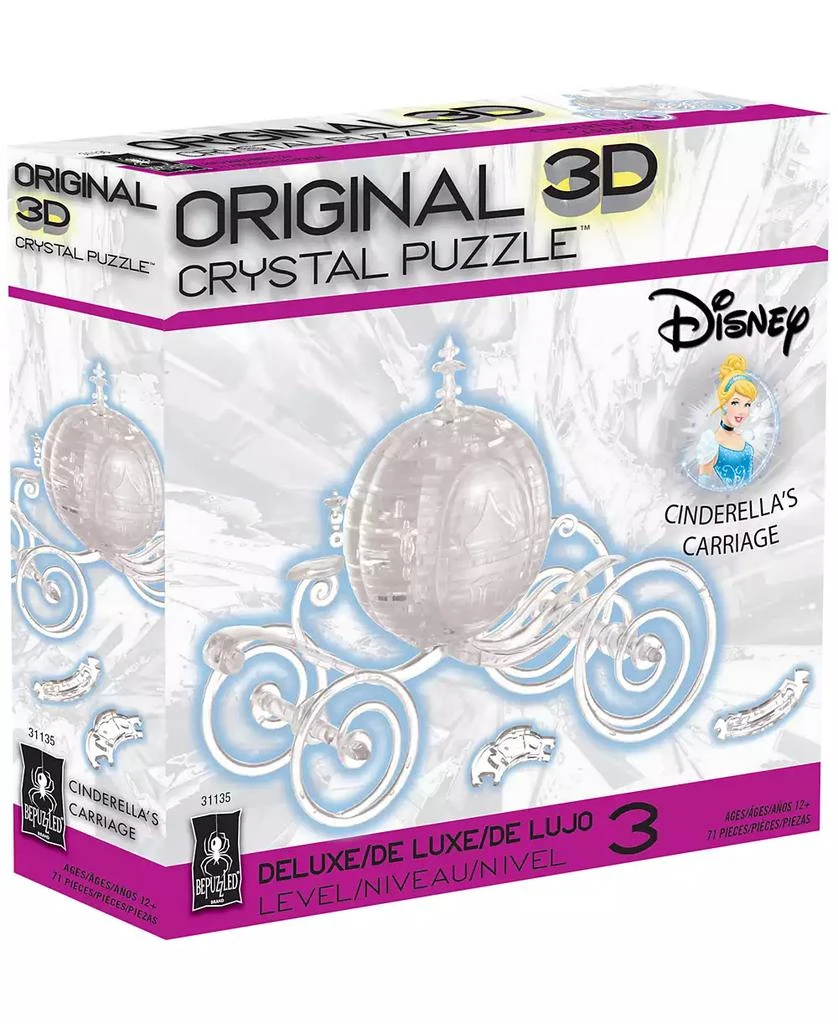 BePuzzled 3D Disney Cinderella
s Carriage Crystal Puzzle Set, 71 Piece 2