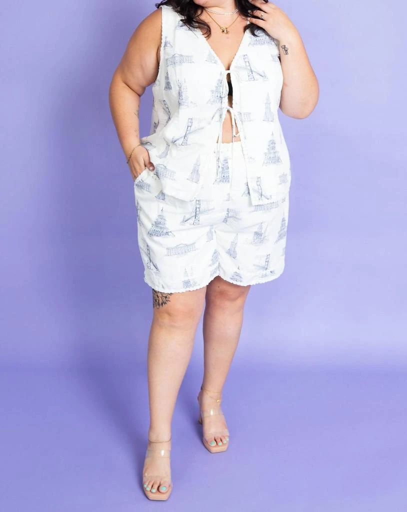 SKIES ARE BLUE Skies Are Blue - Sightline Monument Vest Top (size Reg 
Plus) 5