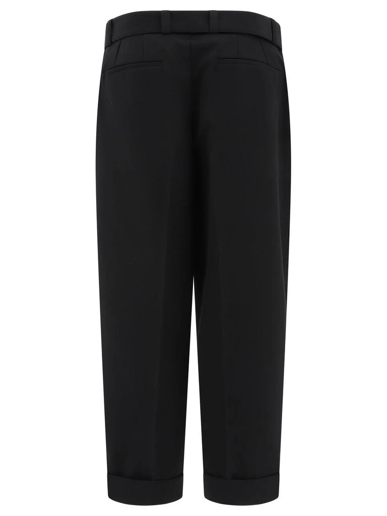 Jil Sander Jil Sander Straight-Leg Pleat-Detailed Belted Trousers 2