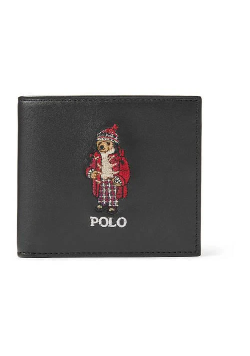 Ralph Lauren Ralph Lauren Polo Bear Leather Billfold Wallet 1