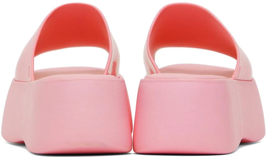 Melissa Pink Becky Platform Slides 2