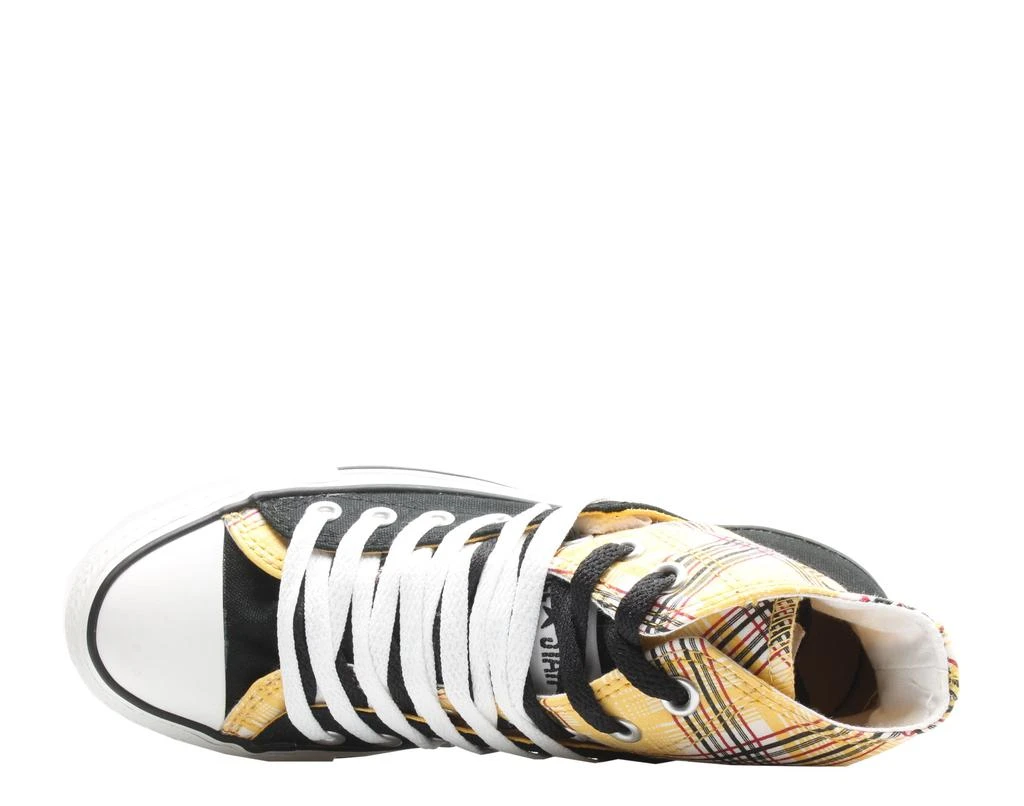 Converse Chuck Taylor All Star Layer Up Plaid Yellow/Black Hi Sneakers 514109 4