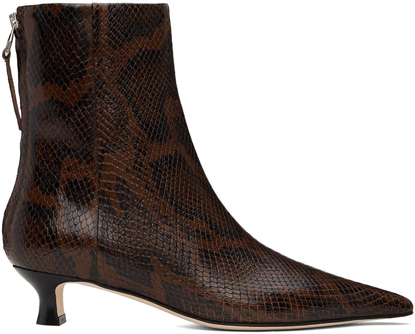 【関税込み】Aeyde ブラウン Zoe アンクルブーツ AEYDE Brown Zoe Ankle Boots - Shoes - Compare Prices from 9+