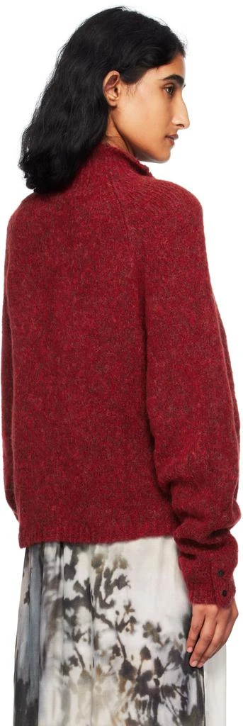 Cordera Red Baby Alpaca Sweater 3