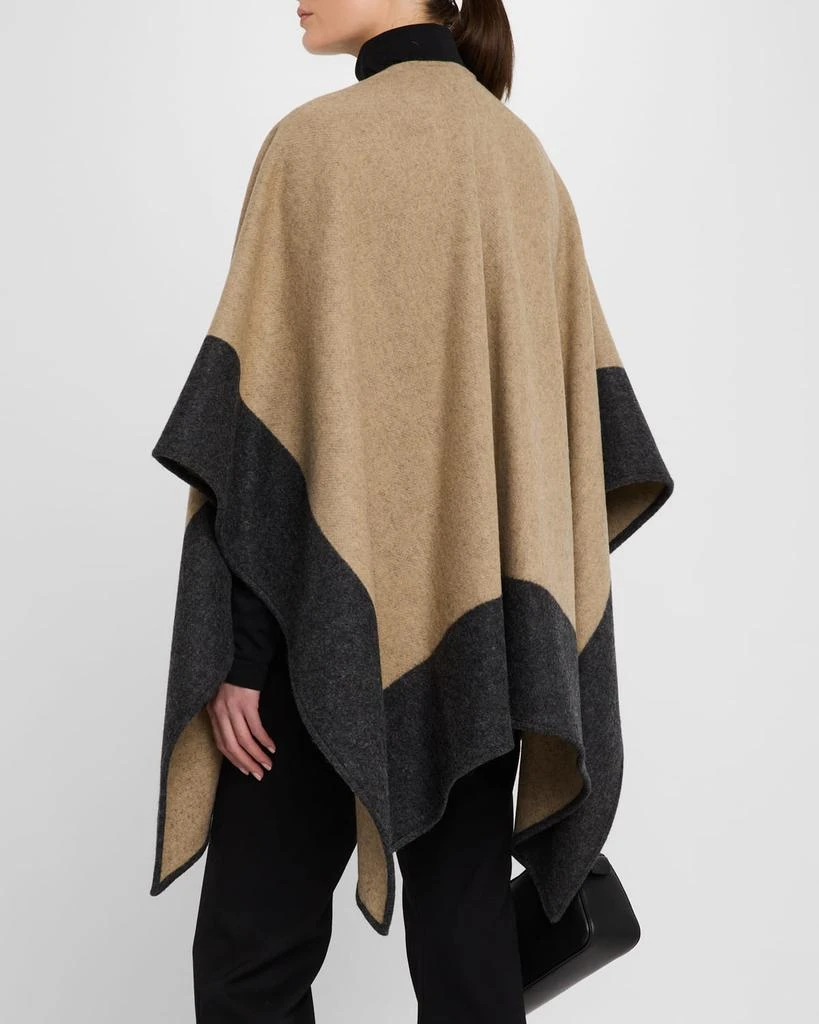 Gorski Select Reversible Wool Cape 3