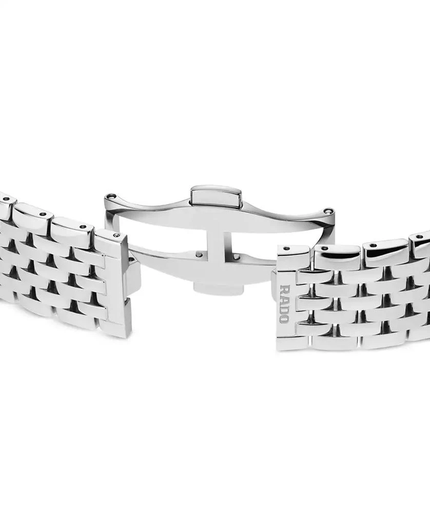 Rado Women's Swiss Florence Classic Diamond (1/20 ct. t.w.) Stainless Steel Bracelet Watch 38mm 4