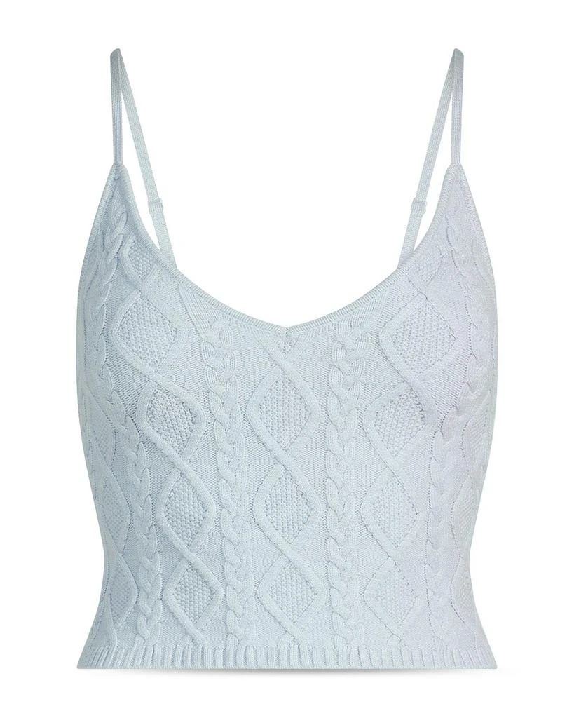 SKIMS Snow Bunny Cable Knit Tank 4