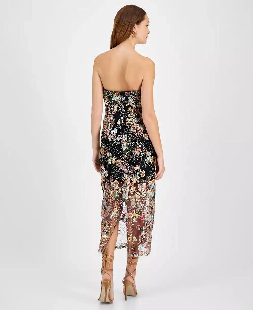 Sam Edelman Women's Sequined Strapless Mini Dress 2