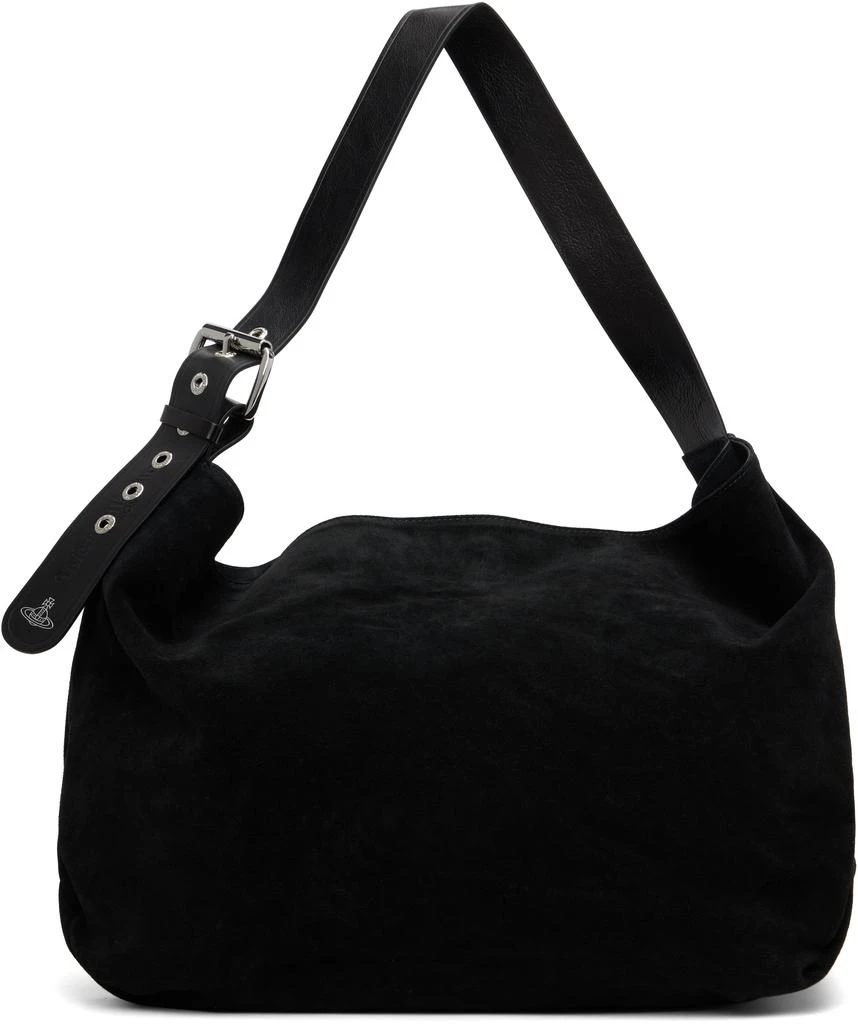 Vivienne Westwood Black Maxime Large Bag 1