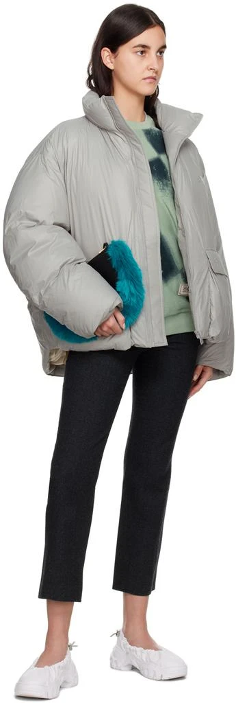 ADER error Beige Print Down Jacket 4