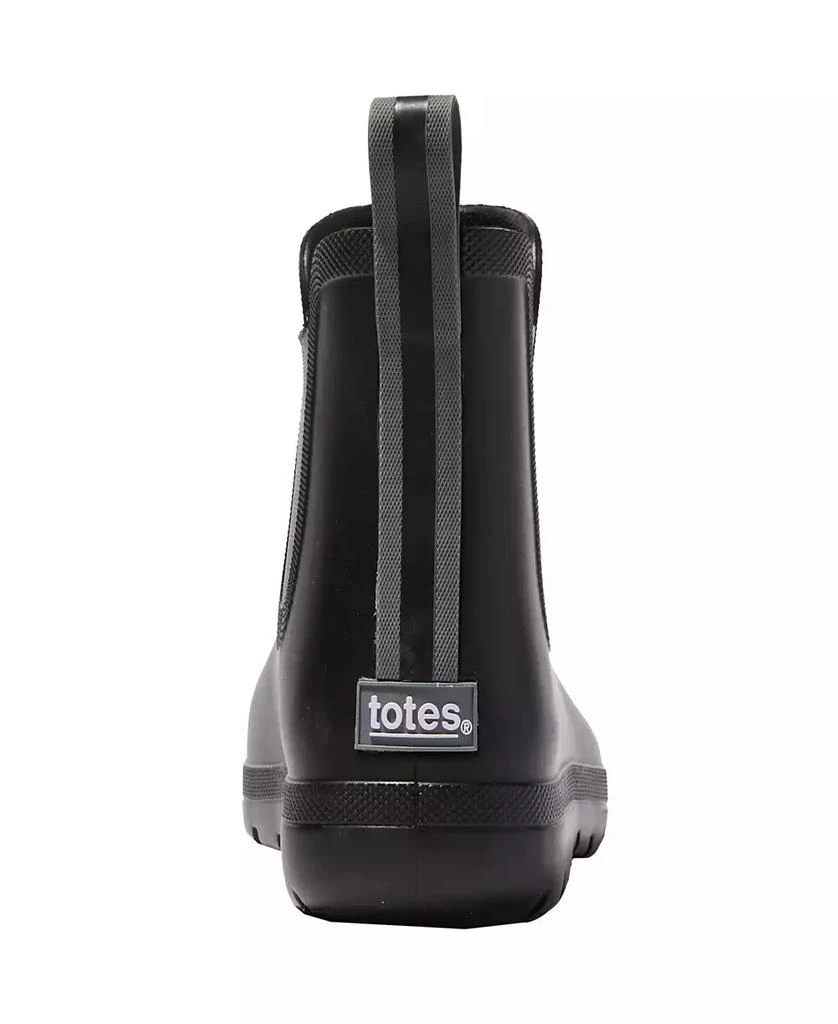 Totes Men's Chelsea Ankle Rain Boots 5