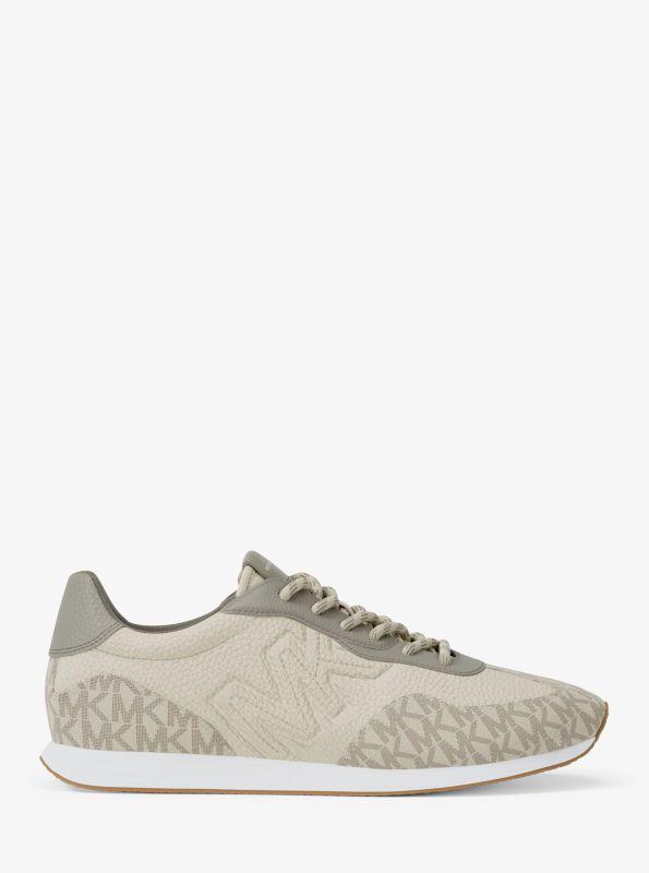 Michael Kors Essex Mixed-Media Trainer