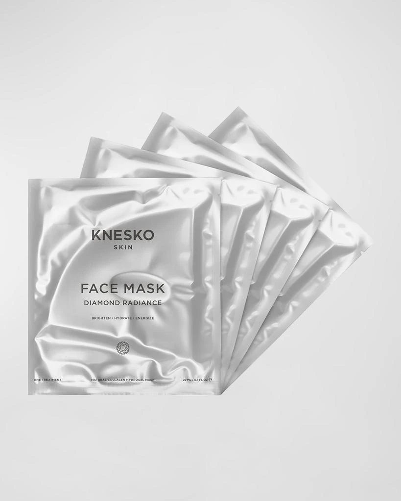 Knesko Skin Diamond Radiance Face Mask, 4 Pack 5