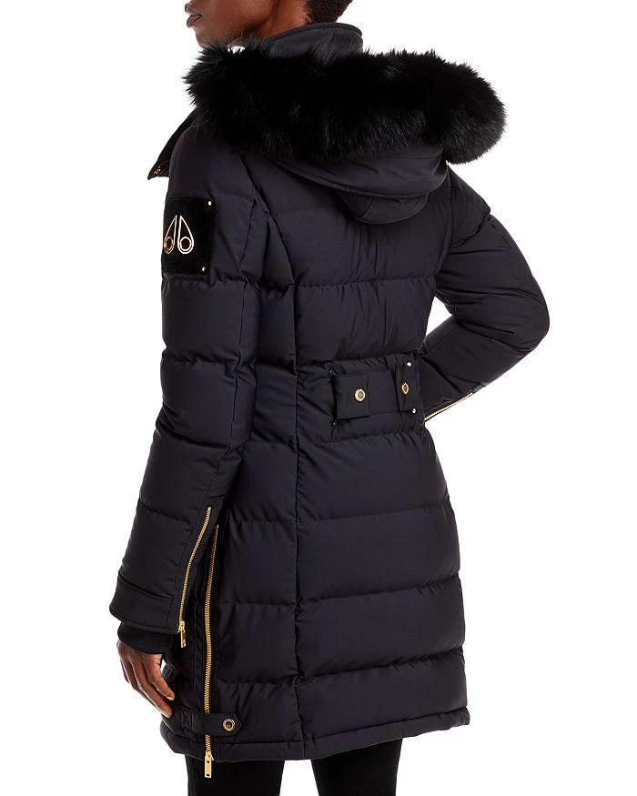 Moose Knuckles Watershed Hooded Shearling Trim Down Parka 2