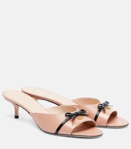 Valentino Bepointy 45 leather mules 1