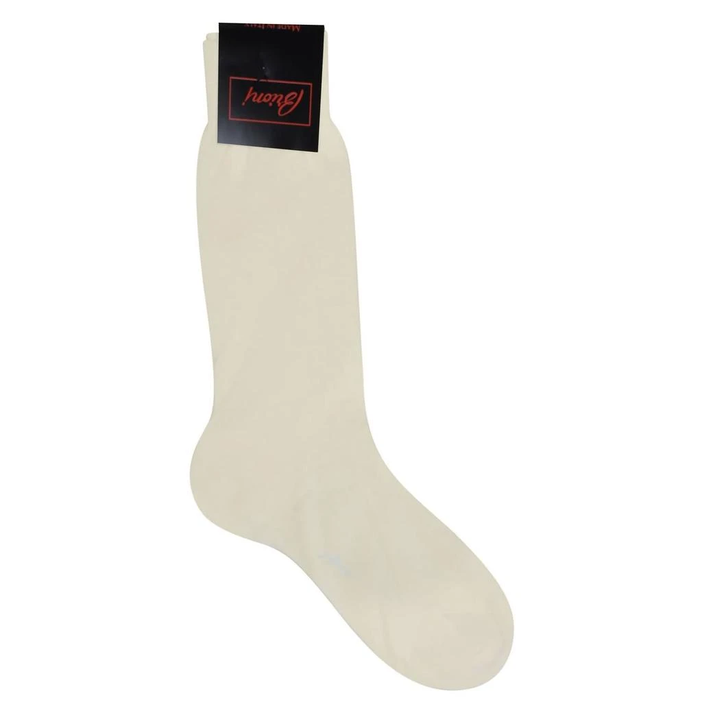 Brioni Men's Socks In Ivory 1